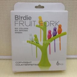 小鳥水果叉套裝 美樂日用的精致設計，義烏購便捷購物體驗